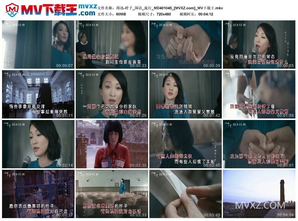 周迅-样子_国语_流行_MD401045